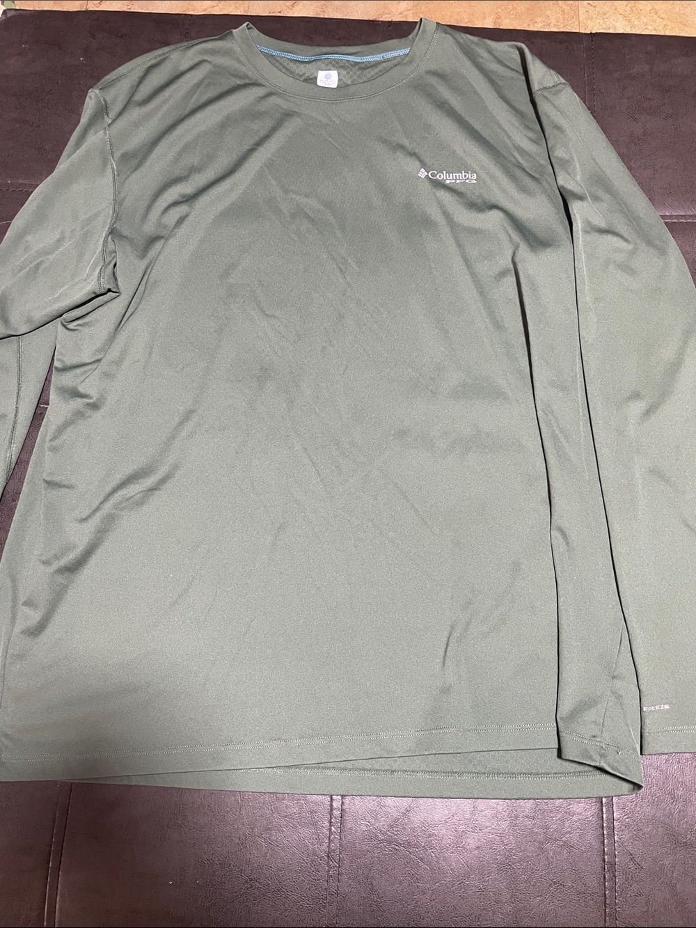 Columbia Men's Olive Green Long-Sleeve Performance Jacket